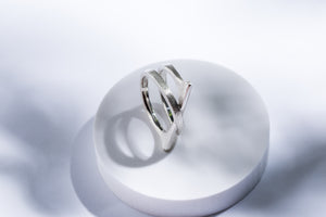 Silver ring "Itumm"